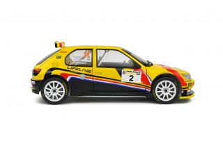 Peugeot 306 Maxi #2 gelb Neuville Eifel Rally Festival 2022 S1808304 Solido 1:18 Metallmodell